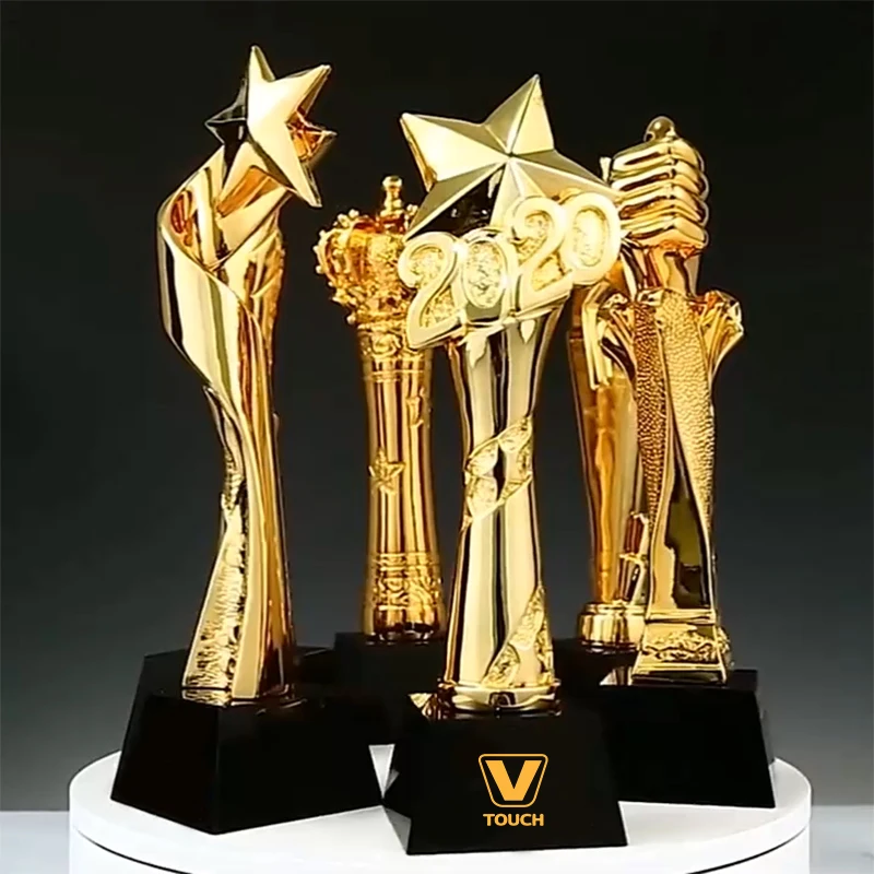 Выигрышный трофей из рекламного материала с логотипом и дизайном на заказ