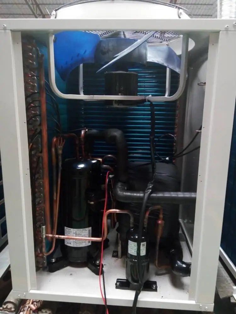 20SP Stainless Steel Shell Swimming Pool Hot Water Heat Pump Air Source Pool Heater Heat Pumps