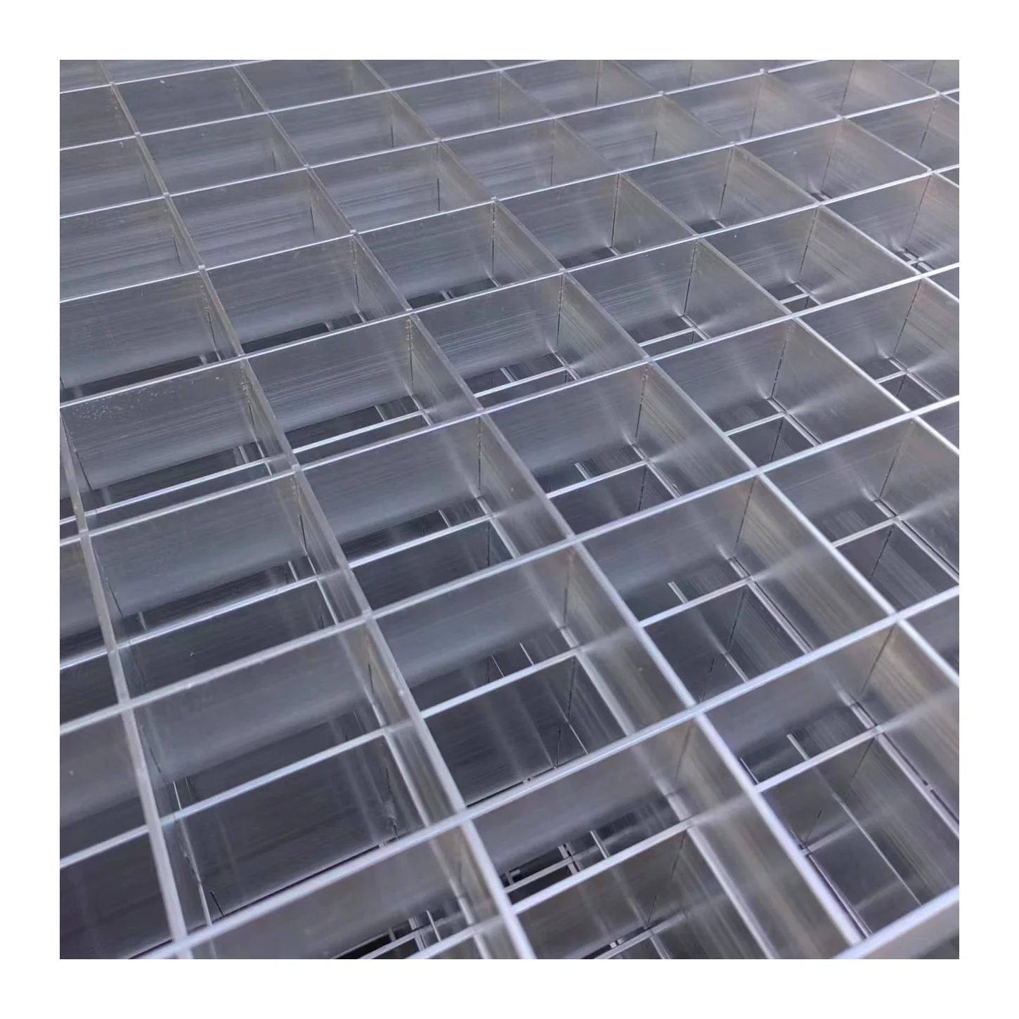 Plate Walkway Custom size Grating Factory price Hot-dip Steel galvanizing Steel Flooring Grating