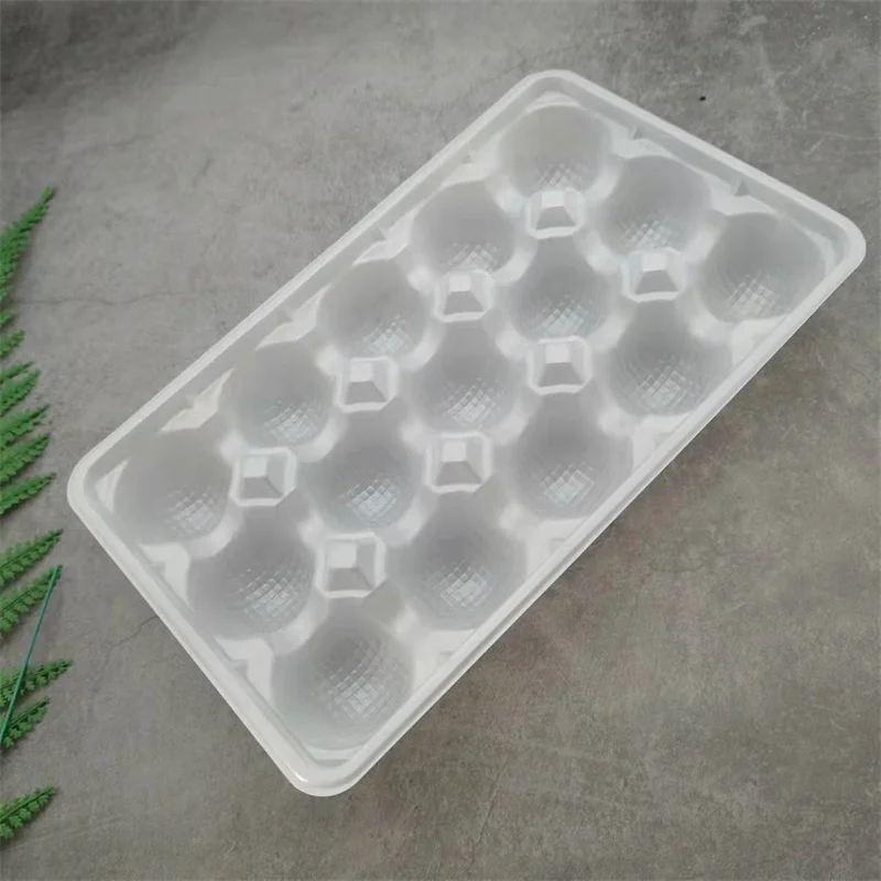 Natural color disposable plastic pp tray for meatball