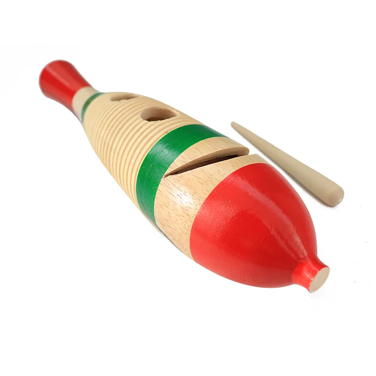 Sell well new type popular product 21cm wooden fish frog woody fish frog