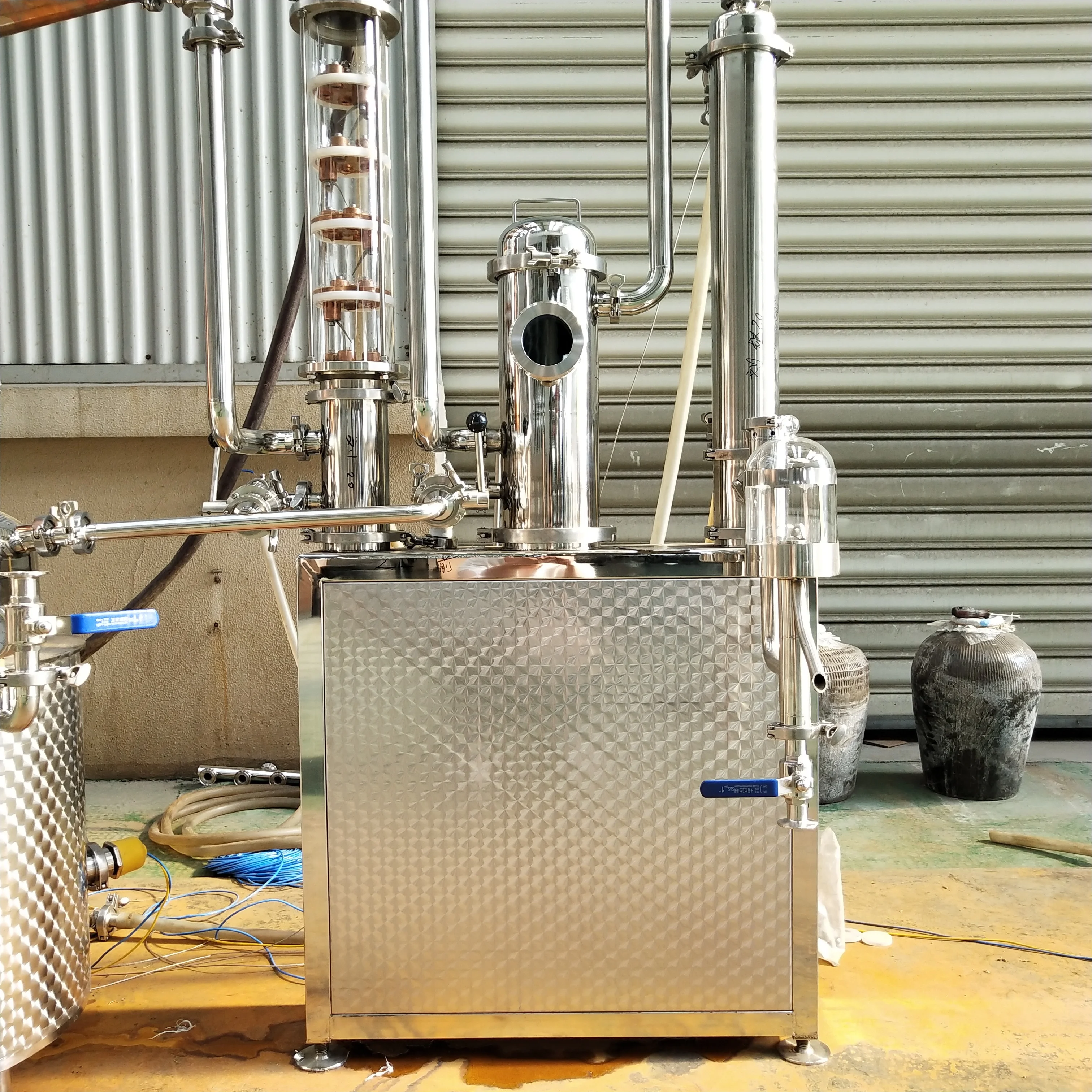 50l electric home refeux alcohol distiller make gin, whiskey, rum