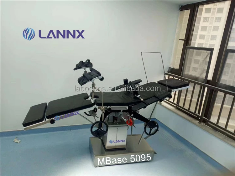 LANNX MBase 5095 Quality Assurance Multifunctional Mechanical Operating Table for Operating Room Gynecology Surgery Table