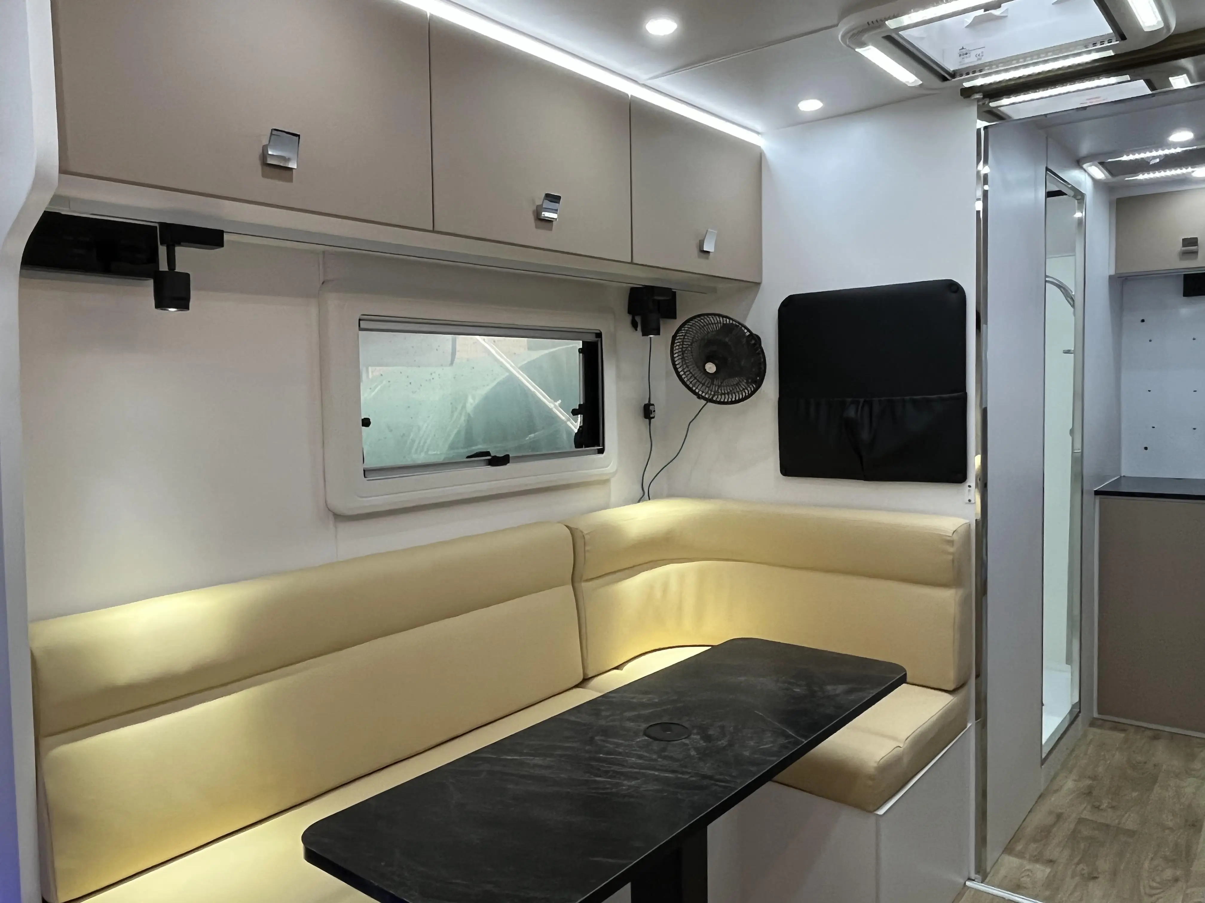 2025 ECOCAMPOR Hot Selling Customized Mongolian Standard Off Road 21ft Caravan With Diesel Heater For Sale