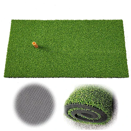 Golf Hitting Mats Practice Golf Hitting Training Aids, flexible mini size curlable Golf Mat, 30x60cm rollable golf mat