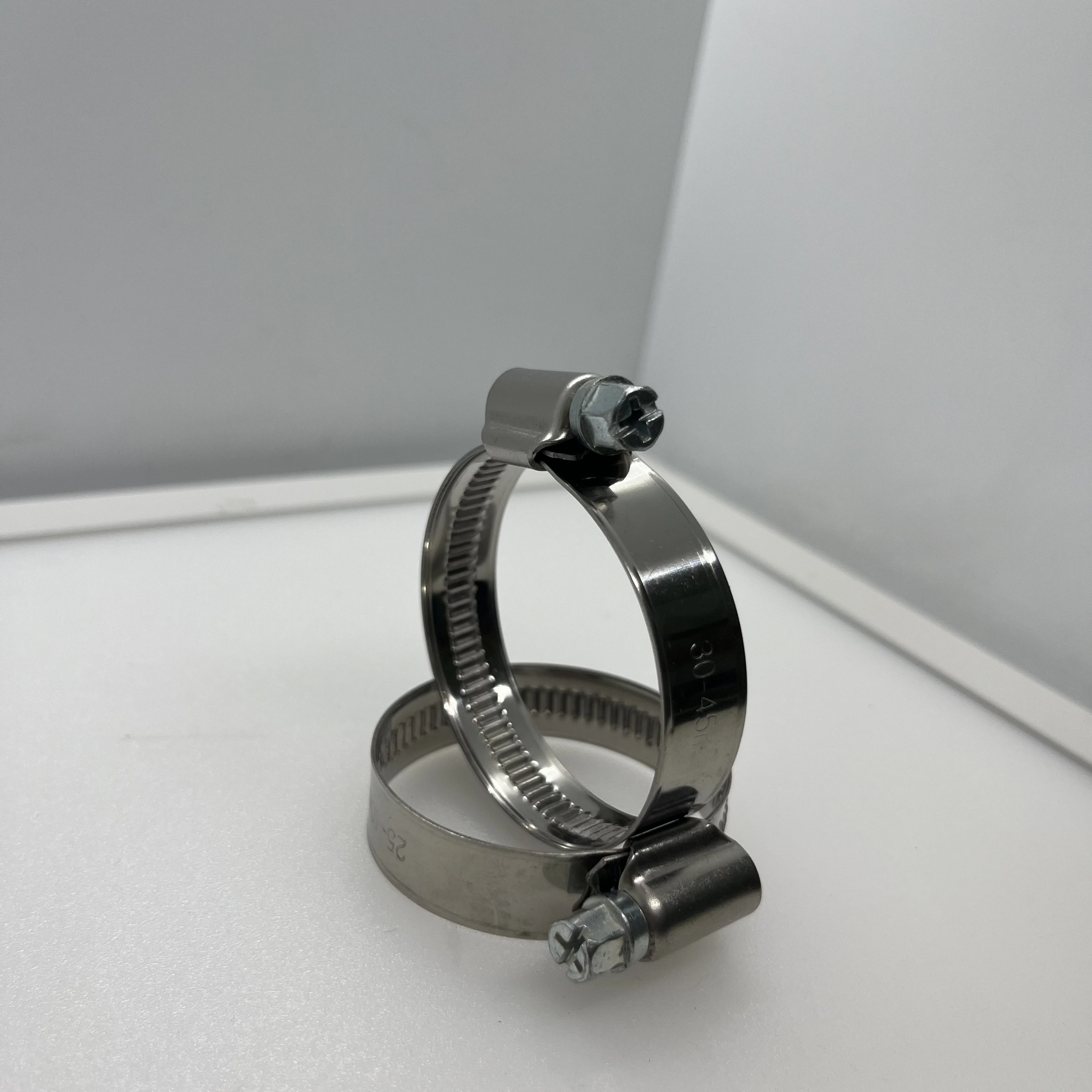 Big Size German Style Cable Hose Clips Ship 201 Stainless Steel Pipe Fixing Clamps