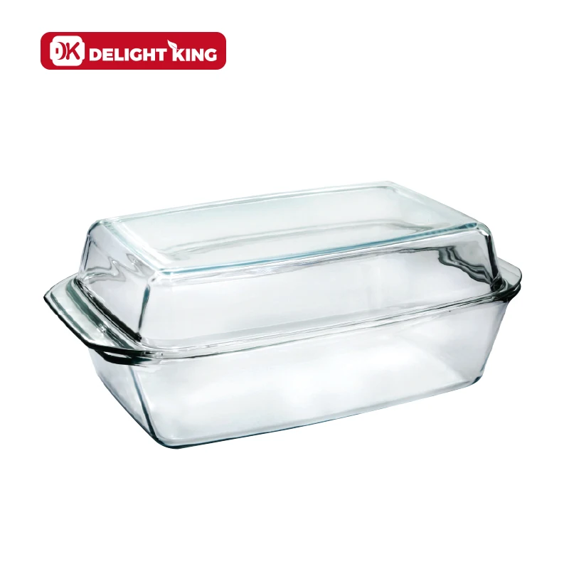 
6pcs glass pots set/ Big sizes high borosilicate glass casseroles set with handle and casserole dish pan 