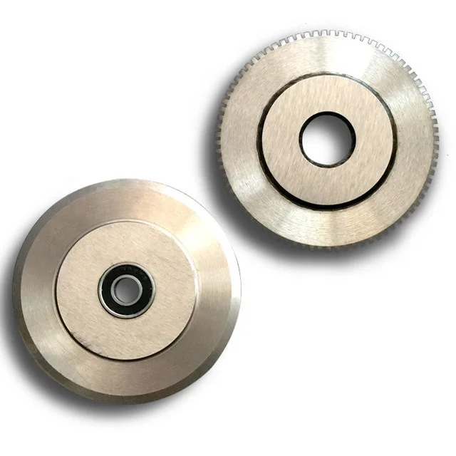 Round Rotary Cutting Knives Tungsten Steel Perforation Blade For Corrugated Board Slitting Part