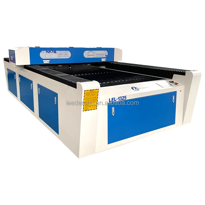 Jinan Leeder laser engraving machines co2 laser engraving cutting machine engraver 40w 60w 80w 100w 130w 150w 1325 co2 laser