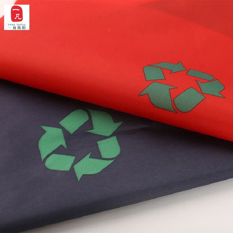 Plain European and American geometric printing coating Oxford cloth rod box backpack kit fabric