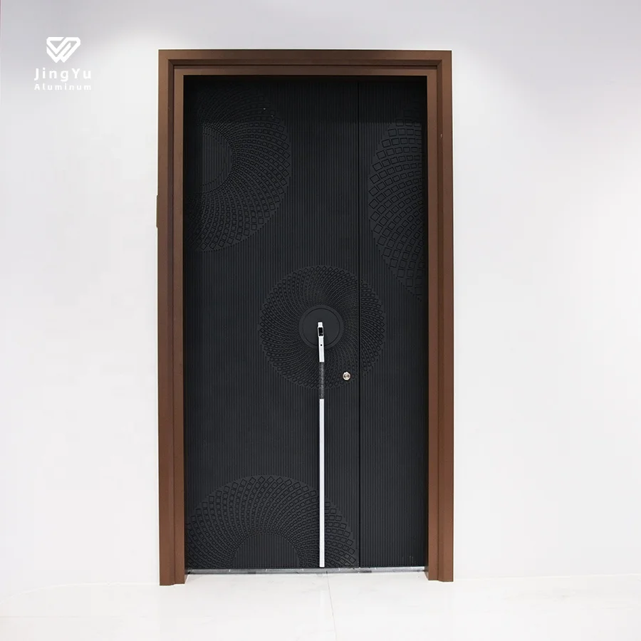 Arched house american entry villa wood picture handle main hotel entrance for indian homes front house iron door grill design