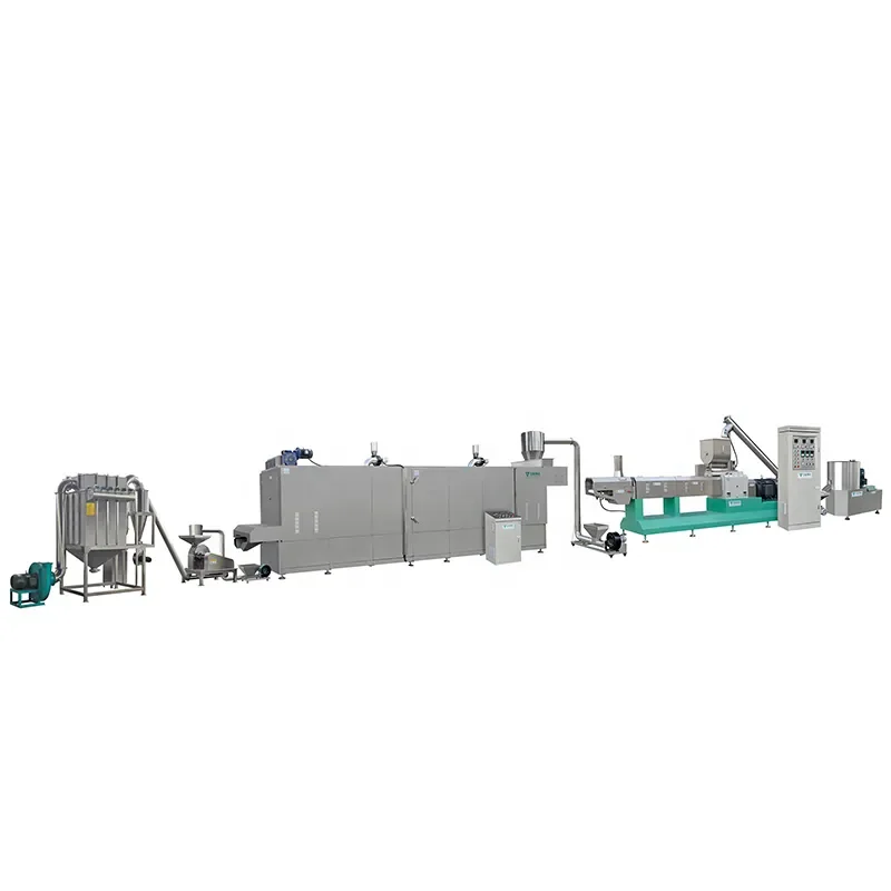 Extruded modified cassava starch processing equipment Industrial grade pregelatinized corn starch production line