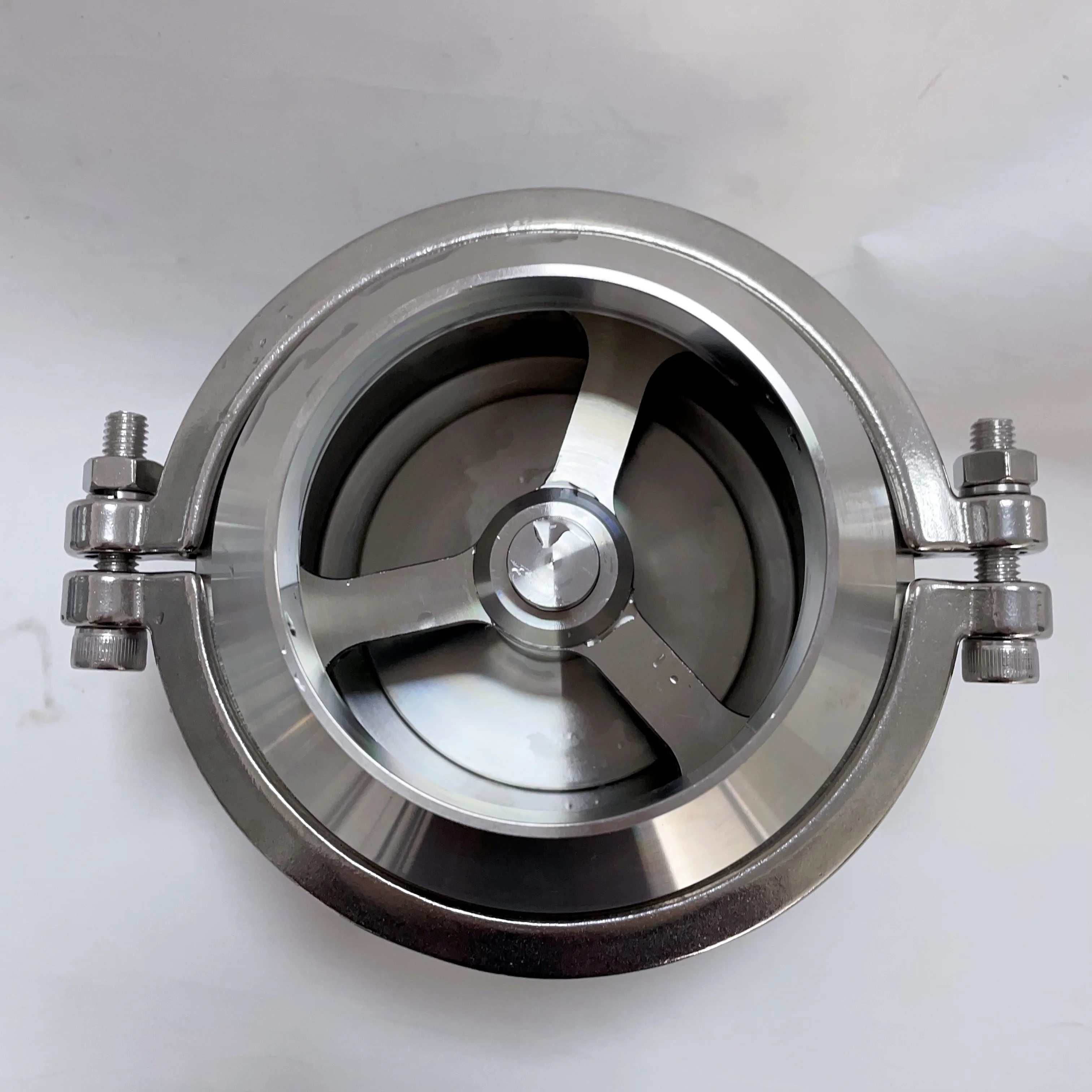 ss304 DN80 non return valve fast delivery in stock weld check valve