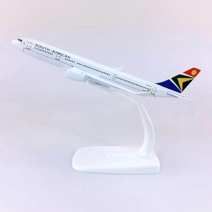 16 см Южно-Африканский Аэробус A330 модель самолета из литого сплава
