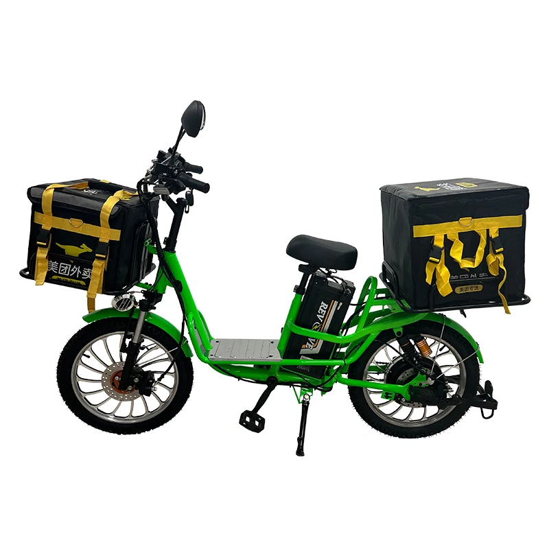 2024 cheapest fast delivery e-bike electric bicycle 60/72v super electric bike 500w Family Food Cargo Delivery E Bicycle