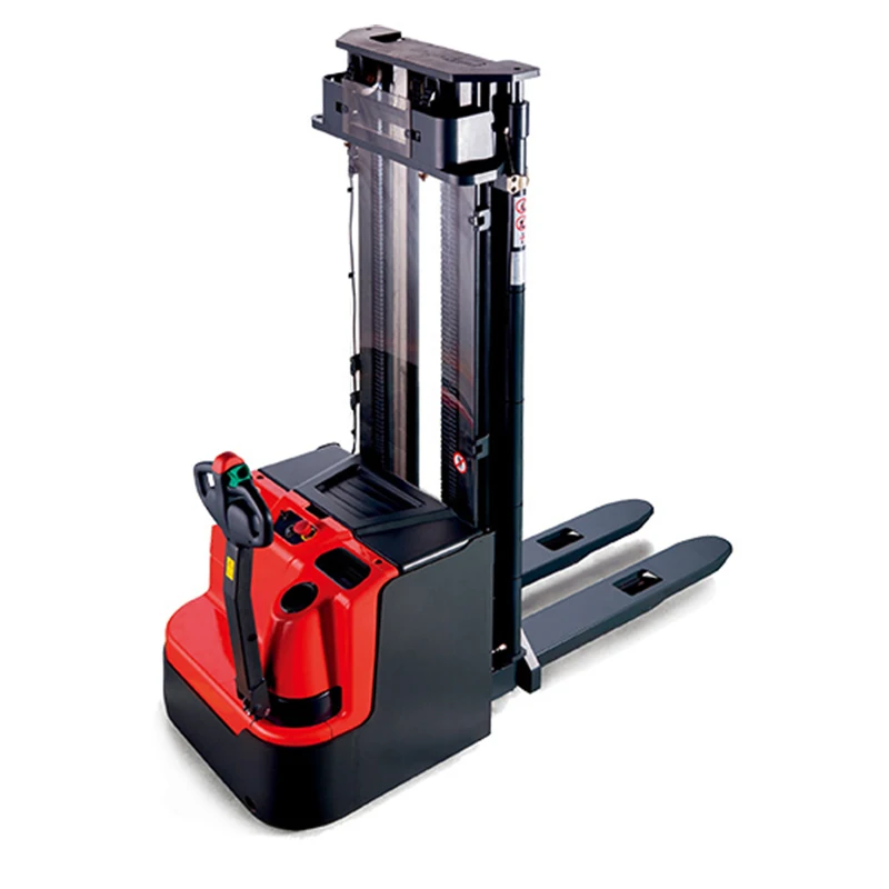 NOBLELIFT brand 1.2 1.6ton 2 ton 3000mm ailador electrico portatil pallet lifter full electric battery stacker