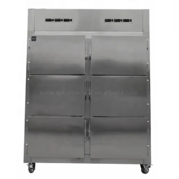 Low Price Mortuary Equipment Corpse Freezer Stainless Steel Mortuary Corpse Refrigerator