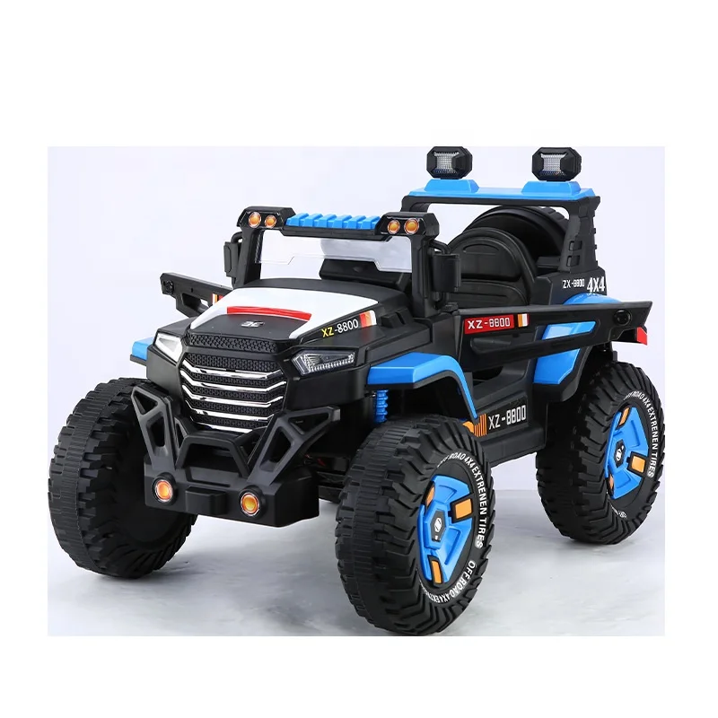 Automobile four-wheel off-road children electric remote control toy car can sit little male girl double drive baby stroller