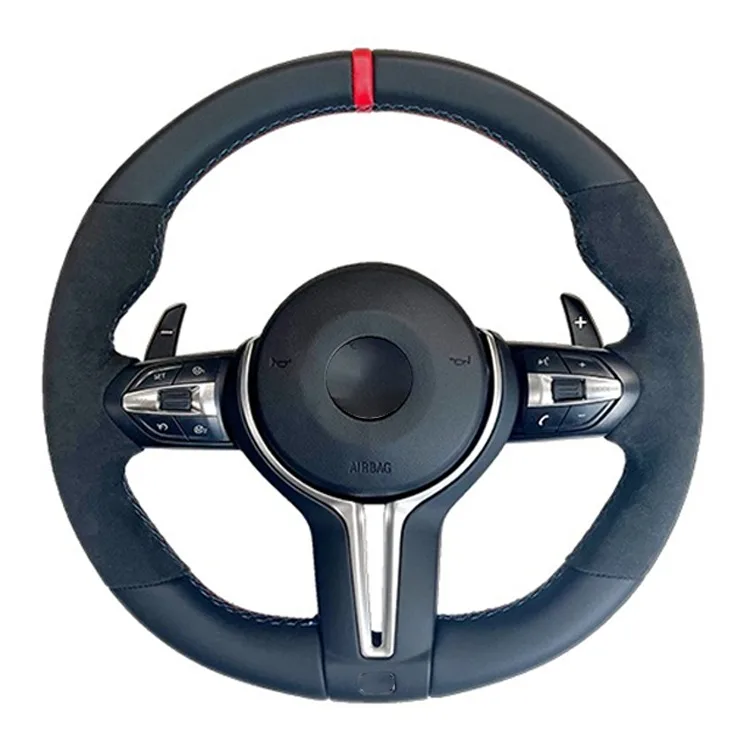 upgrade old car interior parts m sport alcantara Steering Wheel For BMW f02 f40 f44 f90 f39 f34 f48 f44 f33 f83