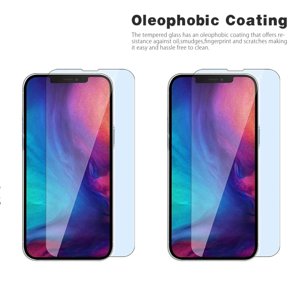 Anti scratch 2.5D tempered glass screen protector for iPhone 14 Pro Max