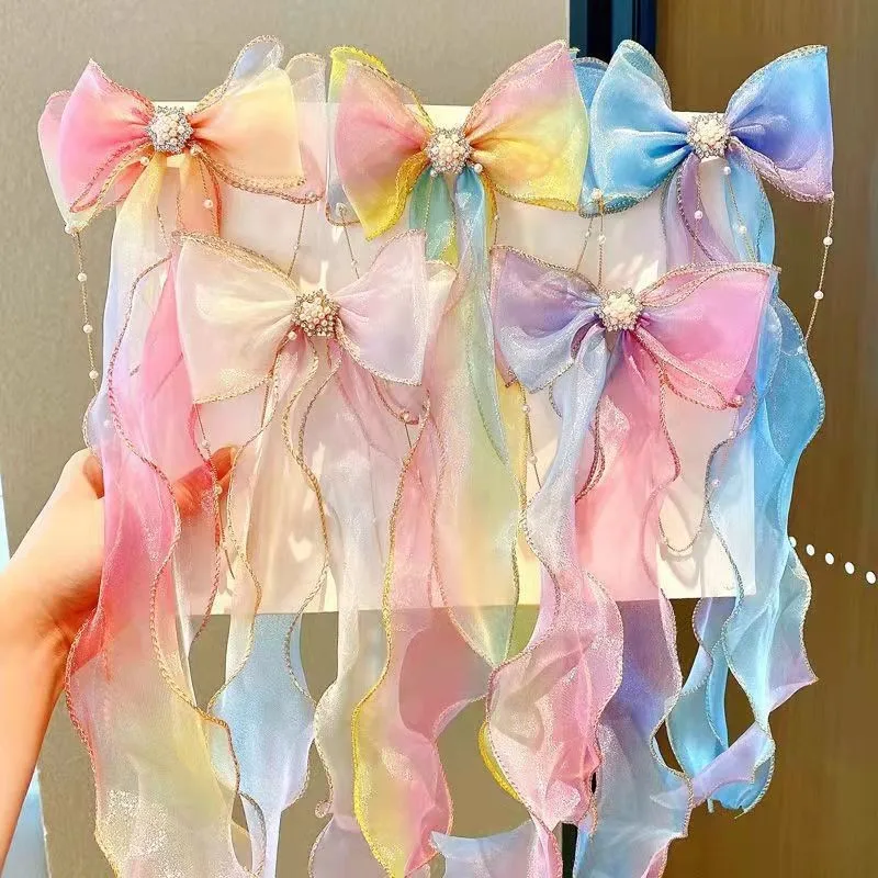 Hot Sale Children Antique Style Hair Accessories Streamer Chinese Style Hairpin Girl Hairpin Tassel Hairpin