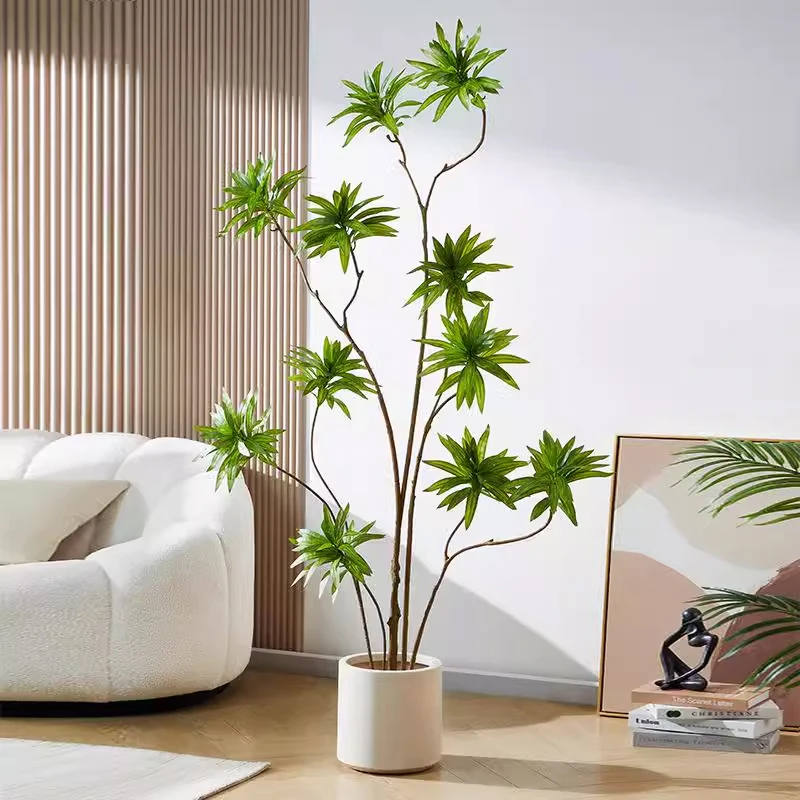 160cm natural looking green plants potted tree Home Decor green artificial for home garden indoor decoration
