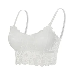 Manufacturers direct sales of the most popular Girl Lady sports Tube Top Wrapped Chest Vest lace Seamless Bra