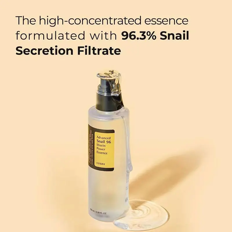 Organic Anti-Aging & Anti-Acne Snail 96 Mucin Power Essence Collagen Repair Essence Beauty & Personal Care Product