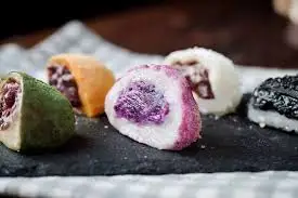 Automatic small encrusting and forming mochi ice cream making machine japanese daifuku mochi making machine for sale