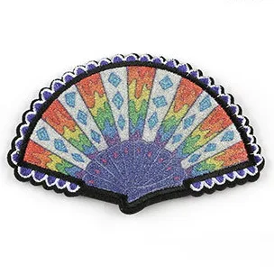 Custom Badge Embroidery Patched with Hook on back Patch