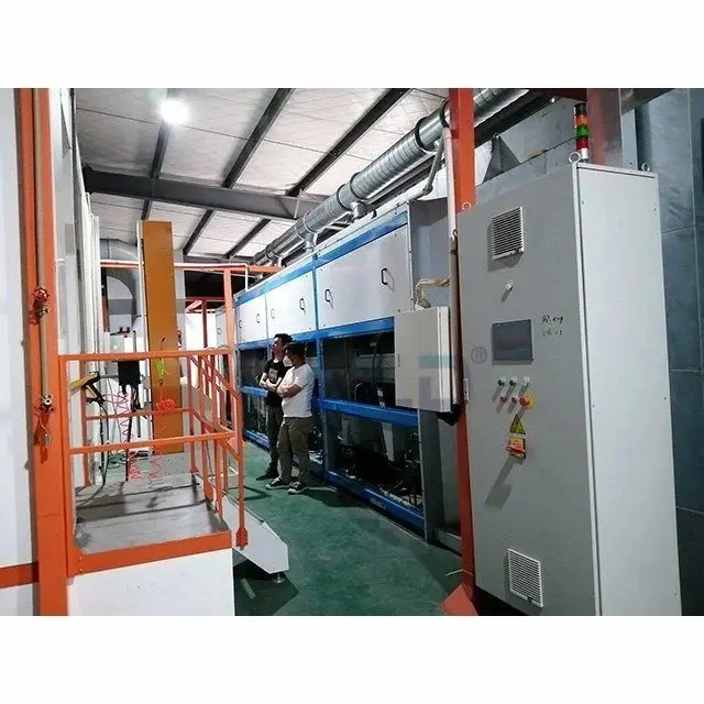 Robot Spraying Full Automatic Painting System Powder Coating Line
