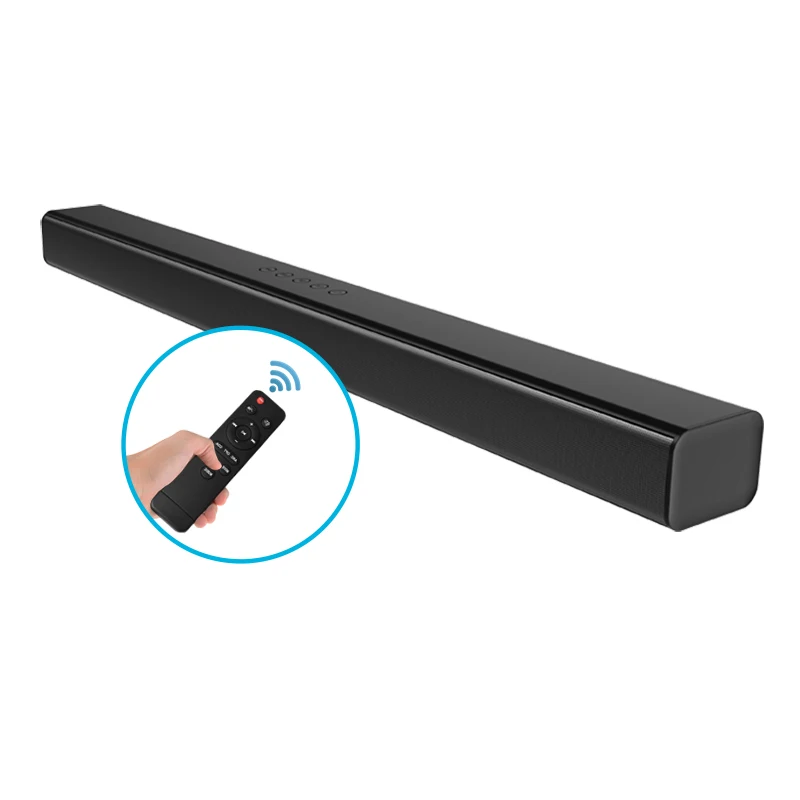 60W Portable Sound Bars For TV Home Theatre System With Bluetooth Speaker/HDMI-ARC/Optical/USB2.0,Powerful Sound Bar