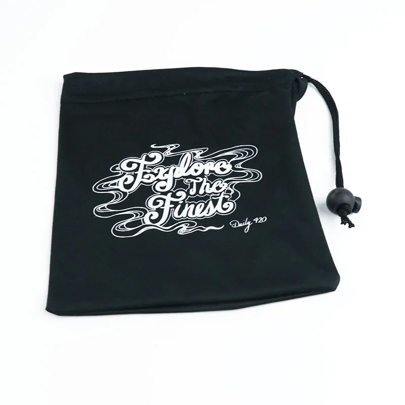 wholesale custom hot selling 100% polyester pouch microfiber glasses eyeglass sunglasses cleaning cloth poouch