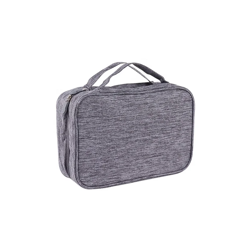 ISO BSCI factory eco friendly custom travel toiletry bag with hanging hook waterproof hanging storage organizer