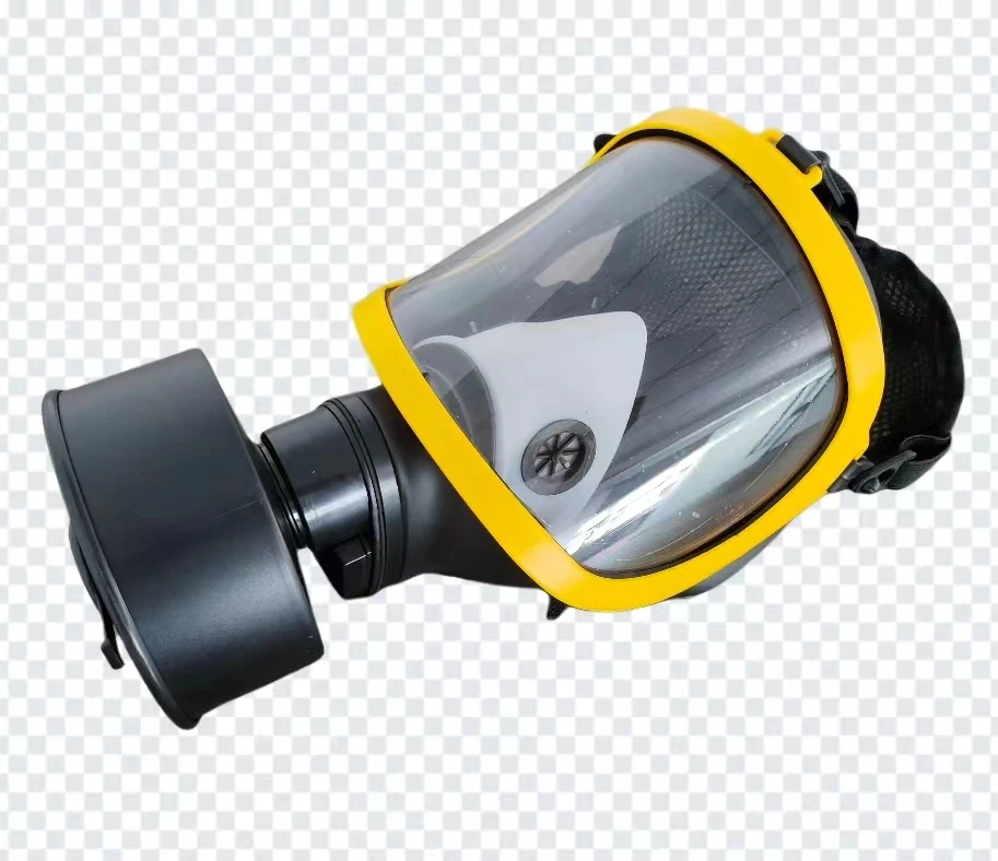 PPE Fireman Chemical Mask Gas Face Shield