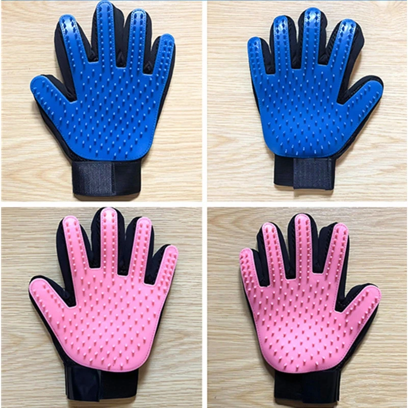 Silicone Deshedding Shedding Bath Cat Dog Pet Grooming Glove for Pet