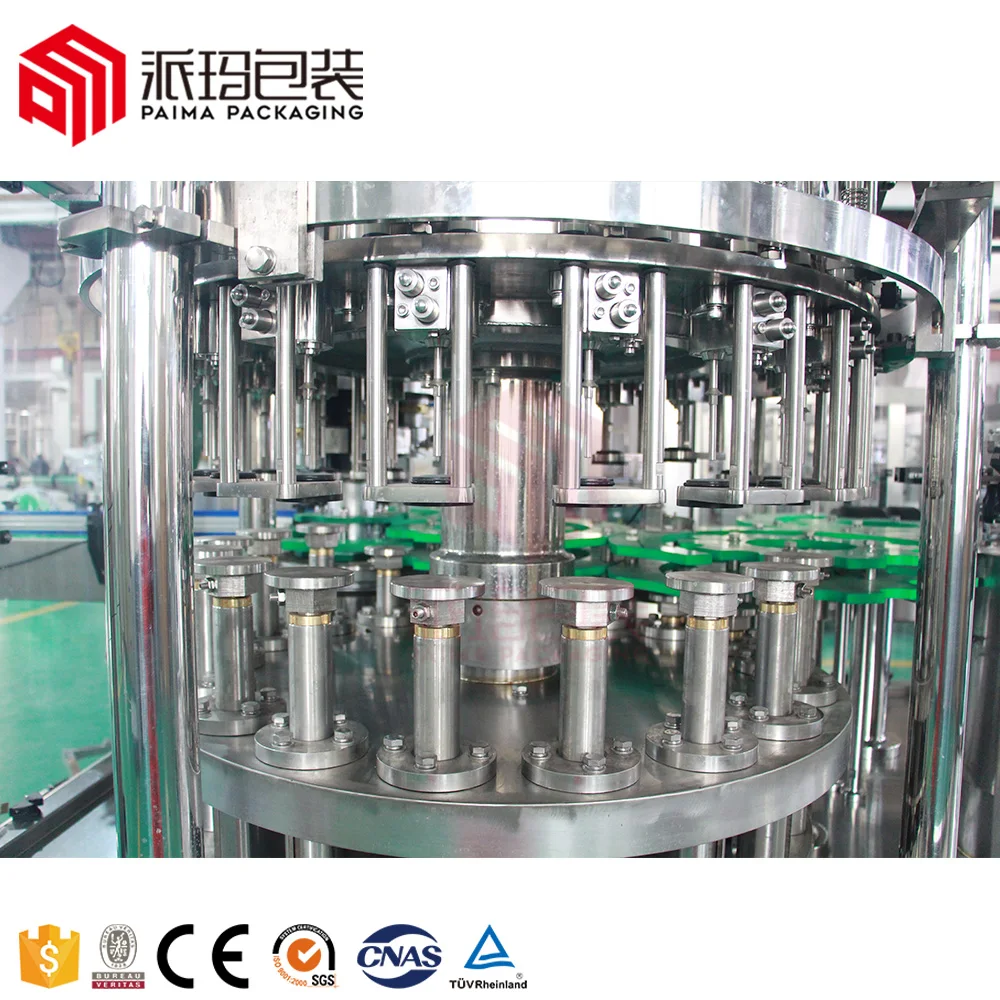 Automatic Champagne / sparkling wine / whiskey / Red Wine Glass Bottle Filling Line Machine