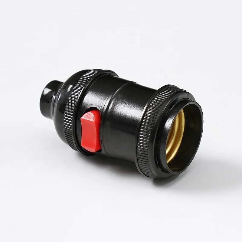 High Quality E27 216 Plastic Lamp Holder Socket LampHolder Socket Base LED  terminal bulb types B22 E14 vintage pocerlain. brass