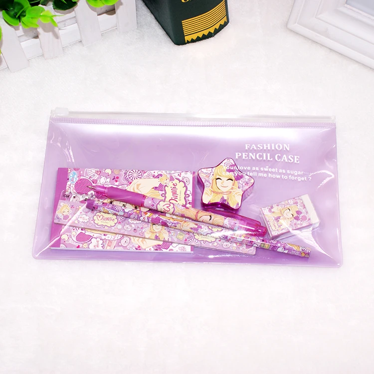 Contains Convenience Notebook And Writing Pen Cute Back School Supplies Art Stationery Set for children