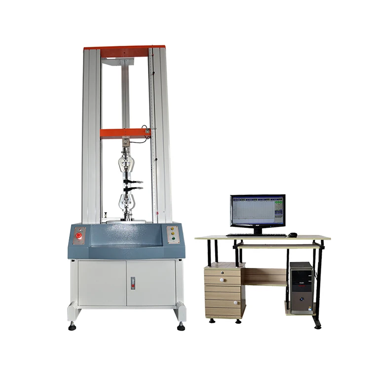 Desktop Material Universal Tensile Force Tester Machine Elongation Tension Stress Test Equipment Price
