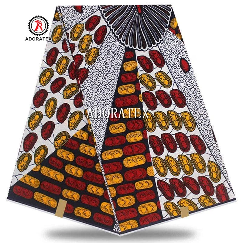 Китайская фабрика, оптовая продажа, бесплатные образцы, 100% полиэфир, африканский восковой блок Анкары, полиэфирная ткань с принтом