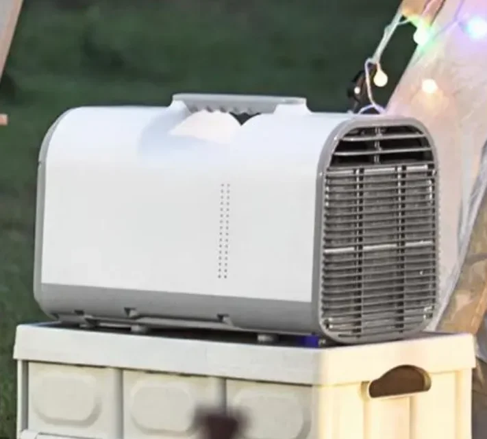 J Essentials Portable Solar Air Conditioner Complete Solar Energy Power System DC 220V 50Hz AC DC Split Unit House