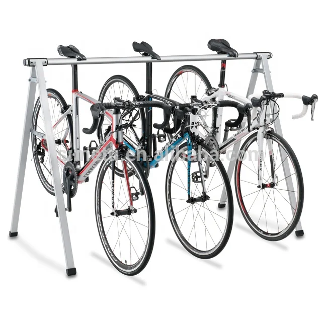 A-Frame Portable Event Bicycle Storage Stand with Tote Bag