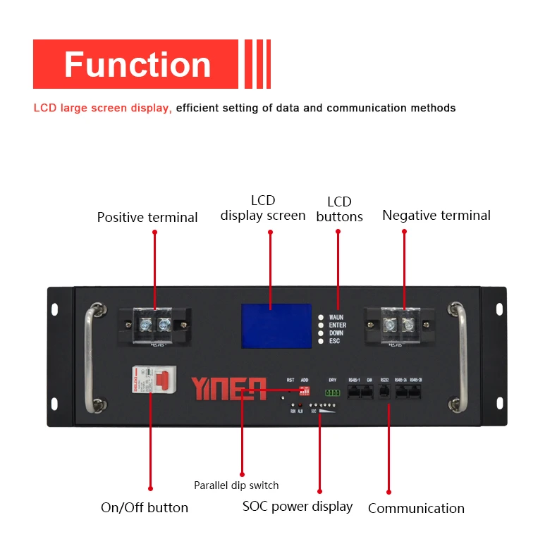 200ah 48v Battery 10kw Lithium Battery Powerwall Home Battery Energy Storage