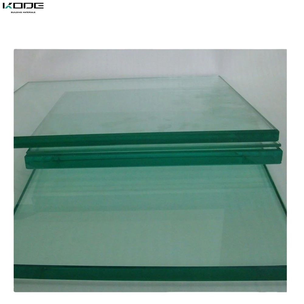 High Quality 5mm+0.38mm 0.76mm 1.14mm 1.52mm Clear Tempered Float Glass
