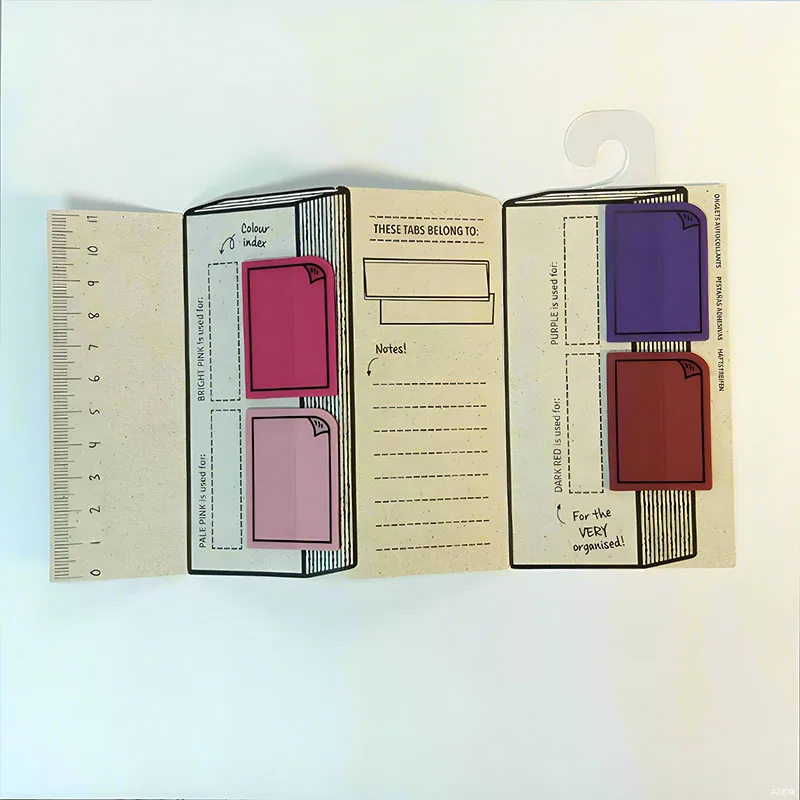 Page Markers Sticky Index Tabs Sticker Post Note Flags Writable Flag Note Tabs It Self Adhesive Bookmark for Notebook