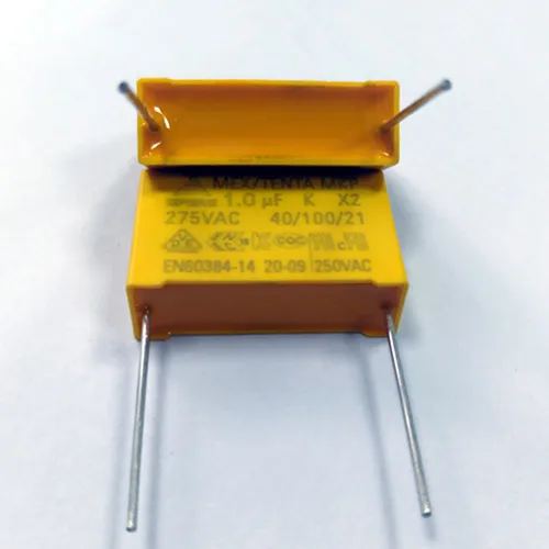 EMI capacitor interference suppression MKP--X2 for parallel loop circuit of power supply
