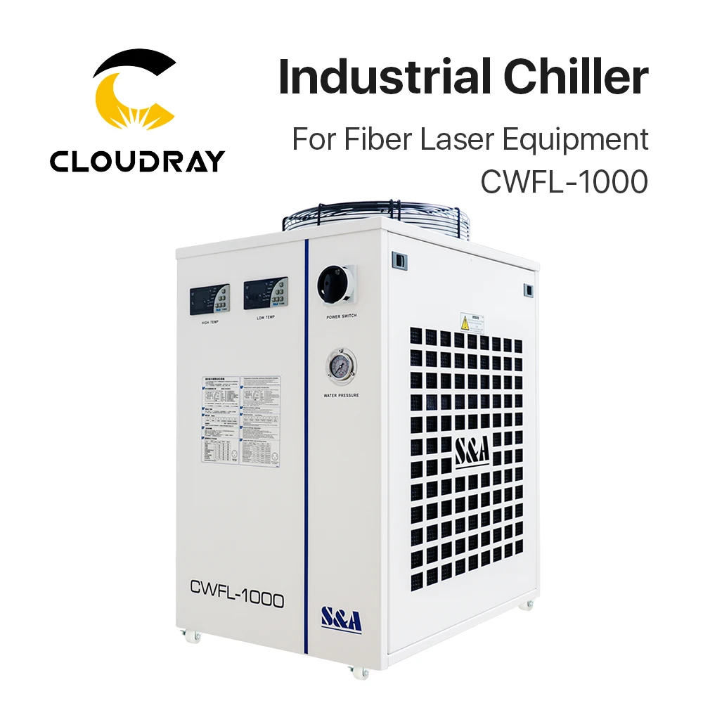  Cloudray BM109 промышленный охладитель воды CWFL-500 CWFL1000 CWFL3000 для волоконно-лазерной
