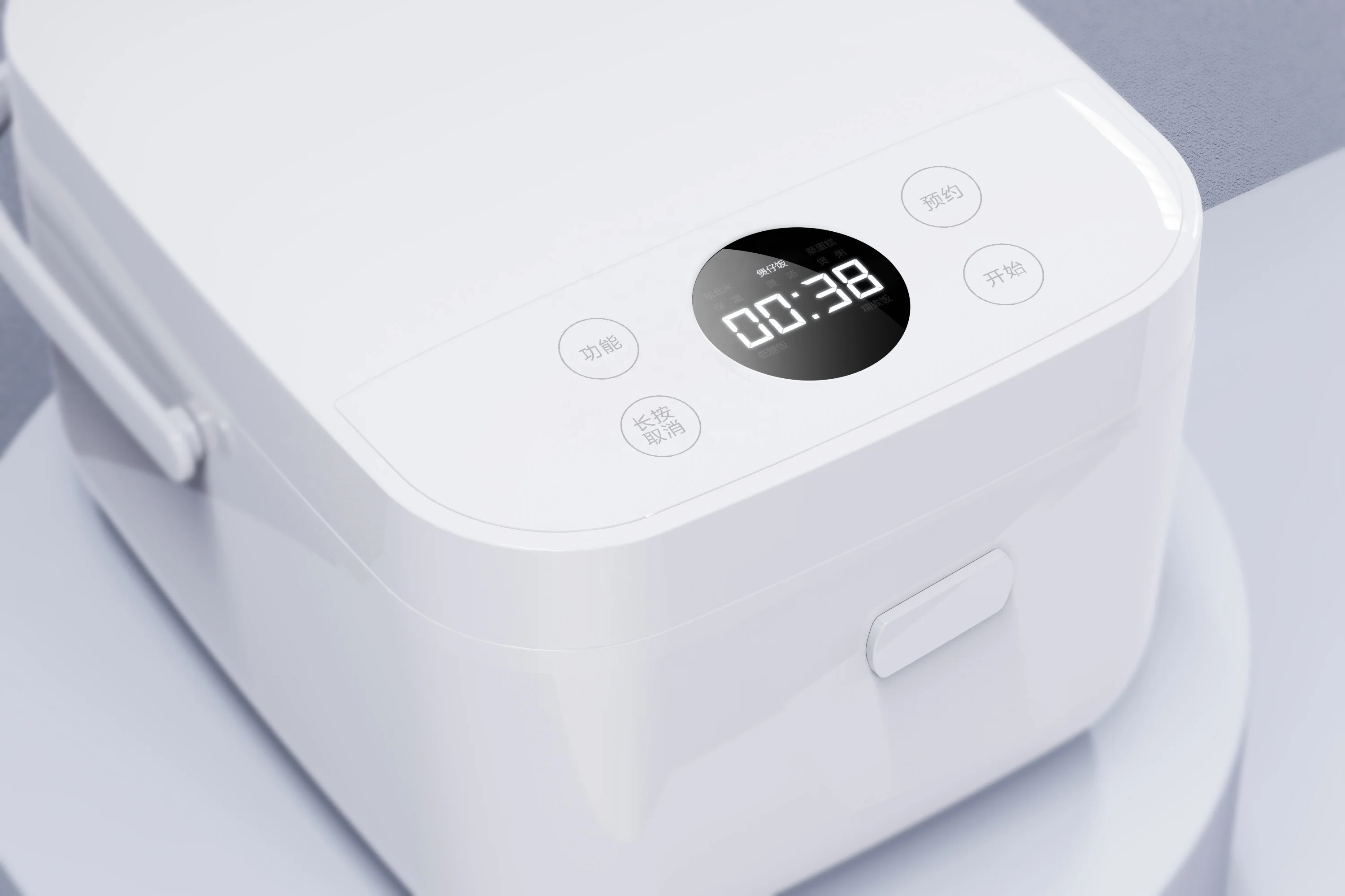 2023 New Design 3L Low Sugar Rice Cooker/electric Rice Cooker Smart Electric Customize Plastic Square Ceramic Household 500 220