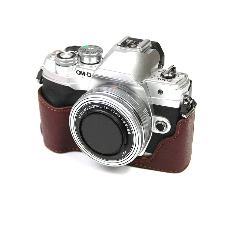  Подходит для Olympus E-m10 Mark Iv кожаная сумка камеры защитный кожаный чехол Em10 основание четвертого
